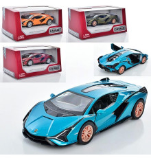 Машина метал. Lamborghini Sian (KT5431W)